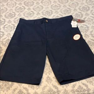 Boys navy shorts NWT